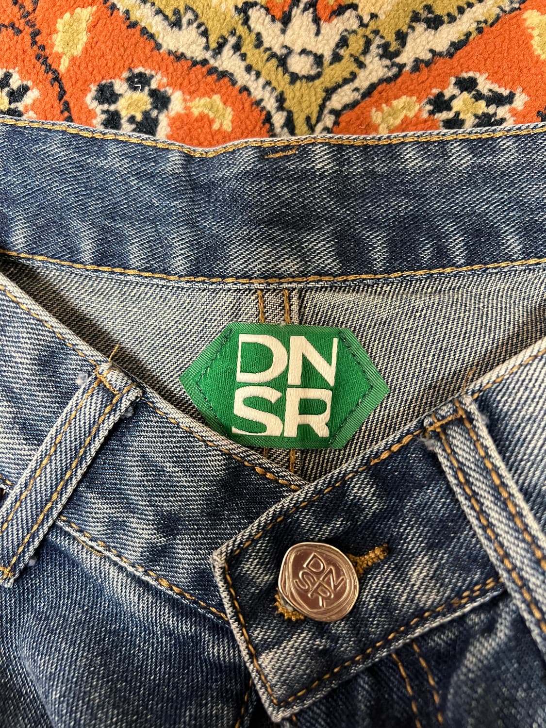 [M] DNSR 시그니처 플레어 부츠컷 데님 팬츠 연청 상품이미지2