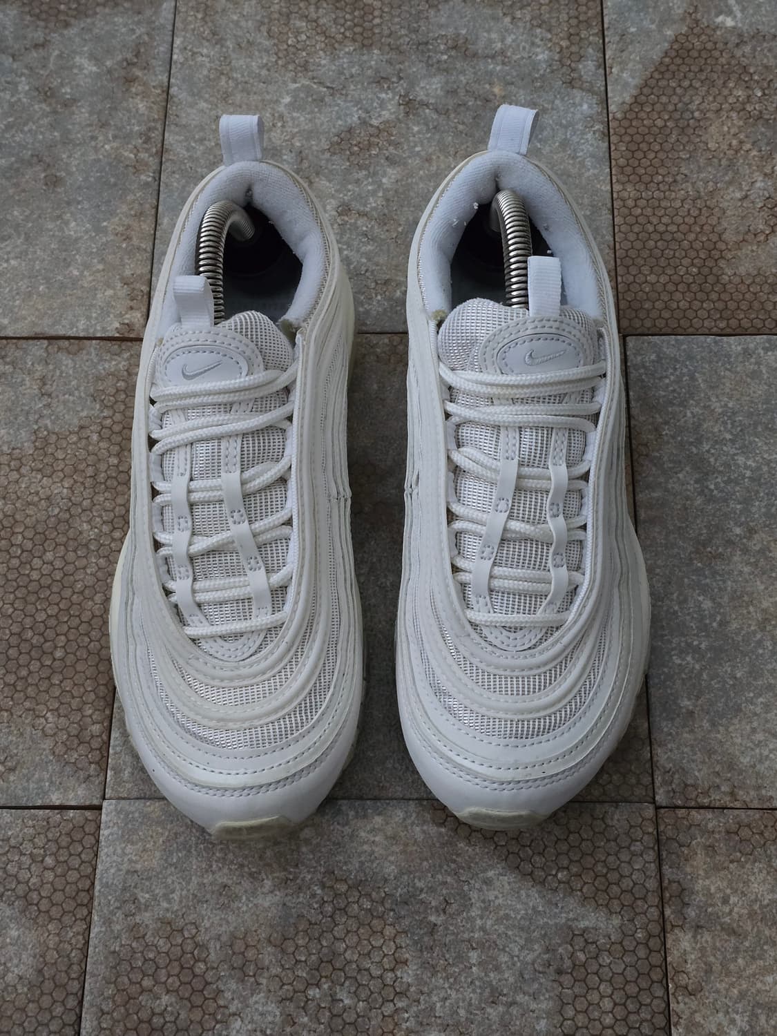 (230)나이키 에어맥스 97 트리플 화이트 상품이미지2