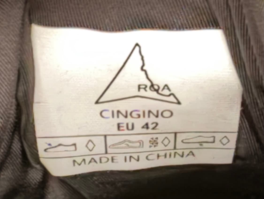 ROA CINGINO 로아 친기노 블랙 42 상품이미지4
