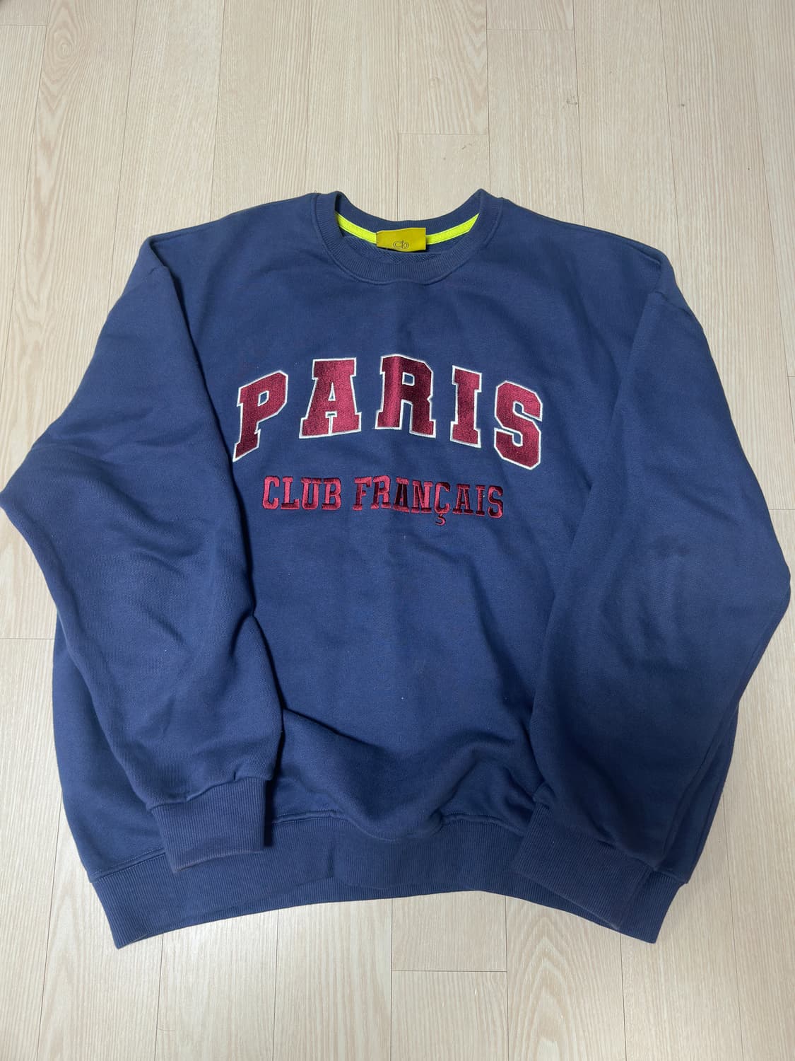 곤니치와봉주르 맨투맨 L 상품이미지2