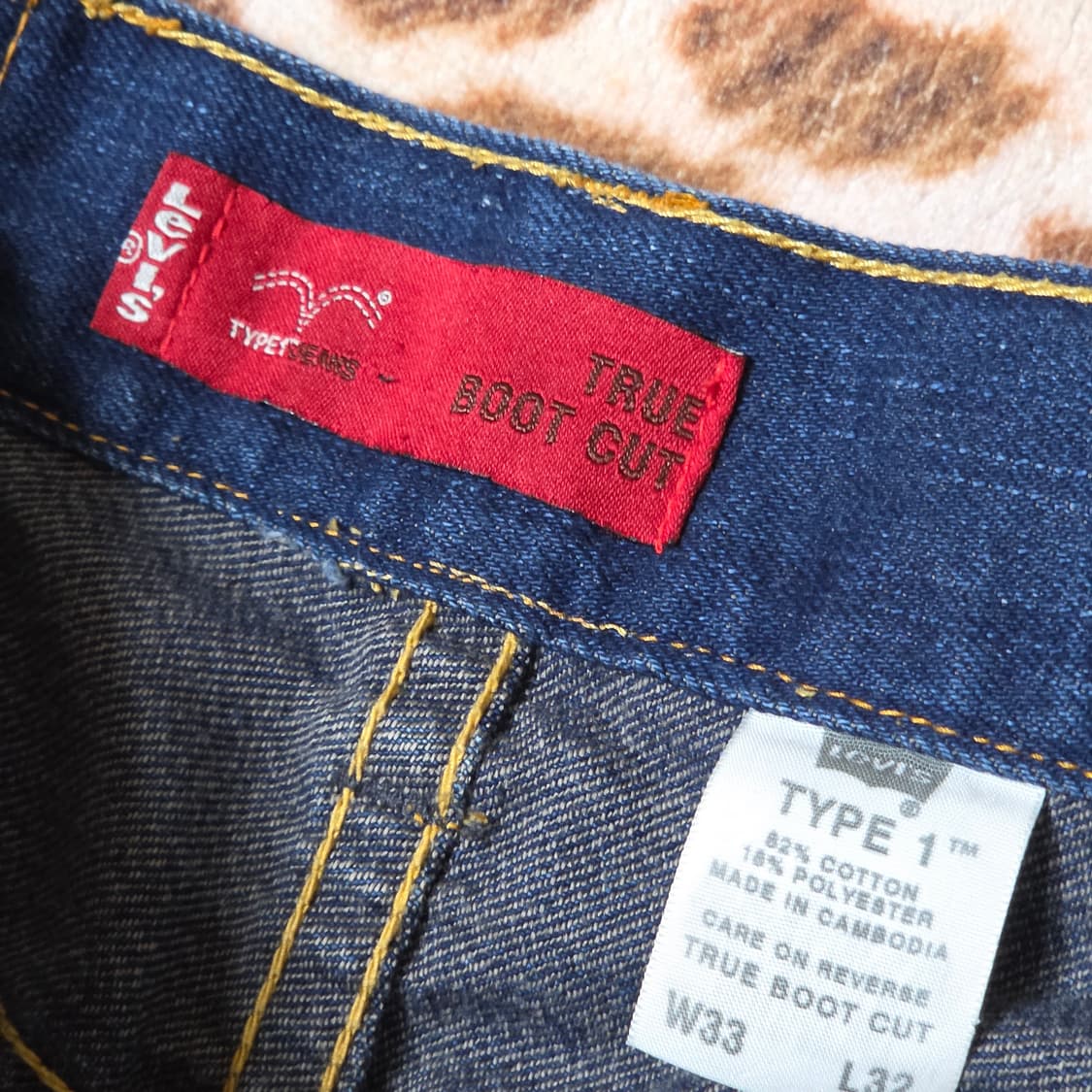 리바이스 타입원 부츠컷 데님 팬츠 상품이미지10