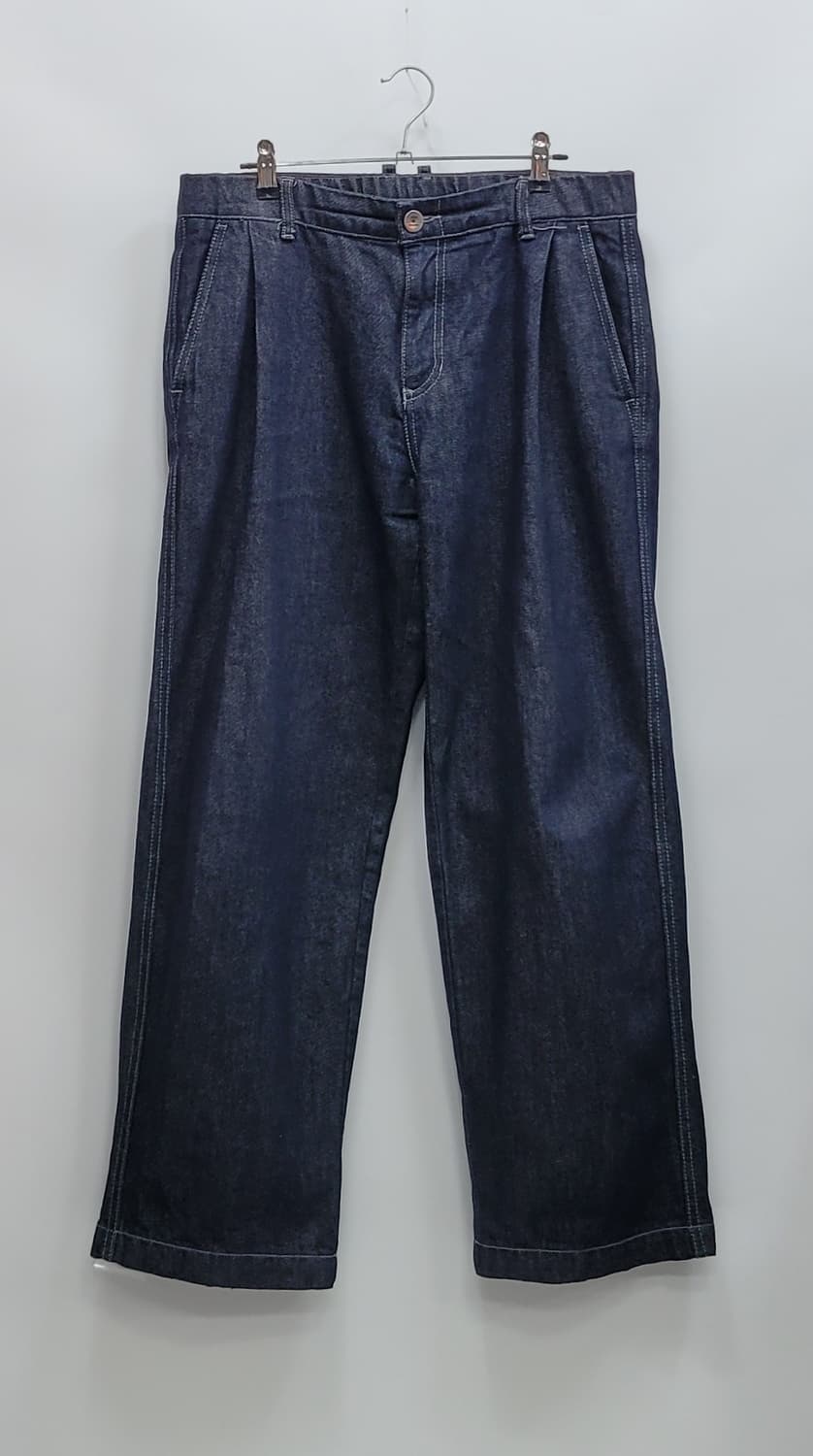 Series 22FW 시리즈 베이직 인디고 와이드 데님 폔츠/ 남 82  상품이미지1