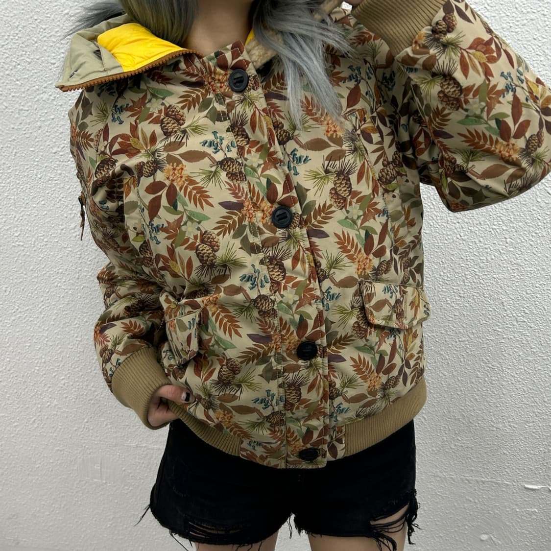 노스페이스 솔방울 땅콩맛 후드 패딩 95 상품이미지1