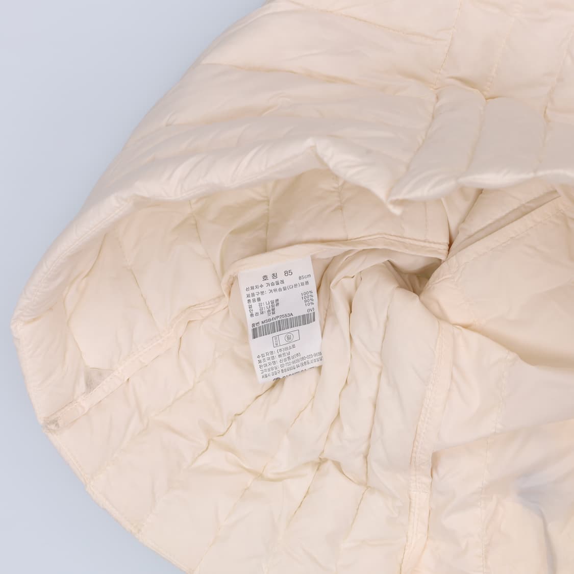 85 탑텐 여성 구스 경량패딩조끼 0225H1 상품이미지8