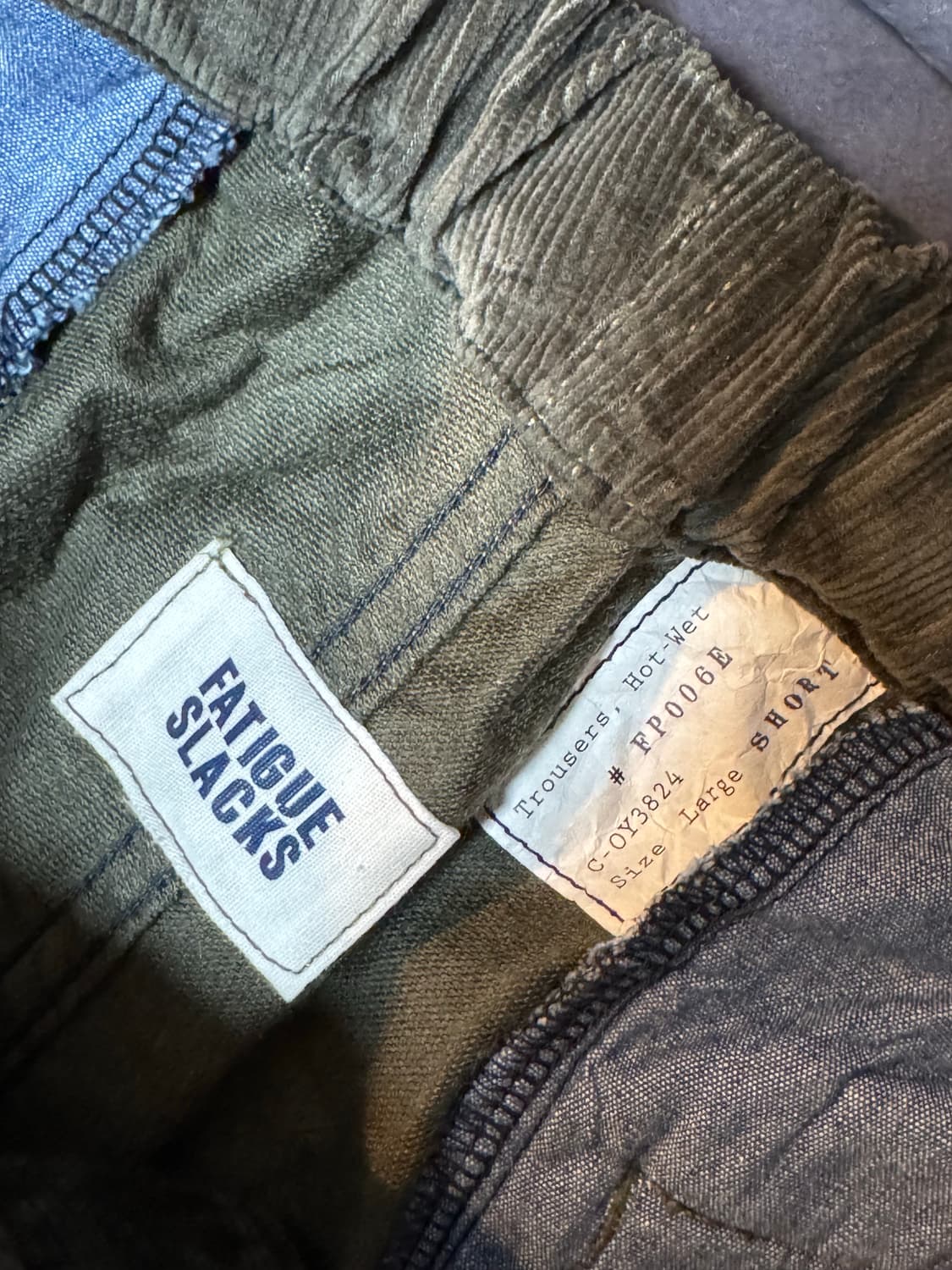 엔지니어드가먼츠 코듀로이 유틸리티 팬츠 상품이미지3