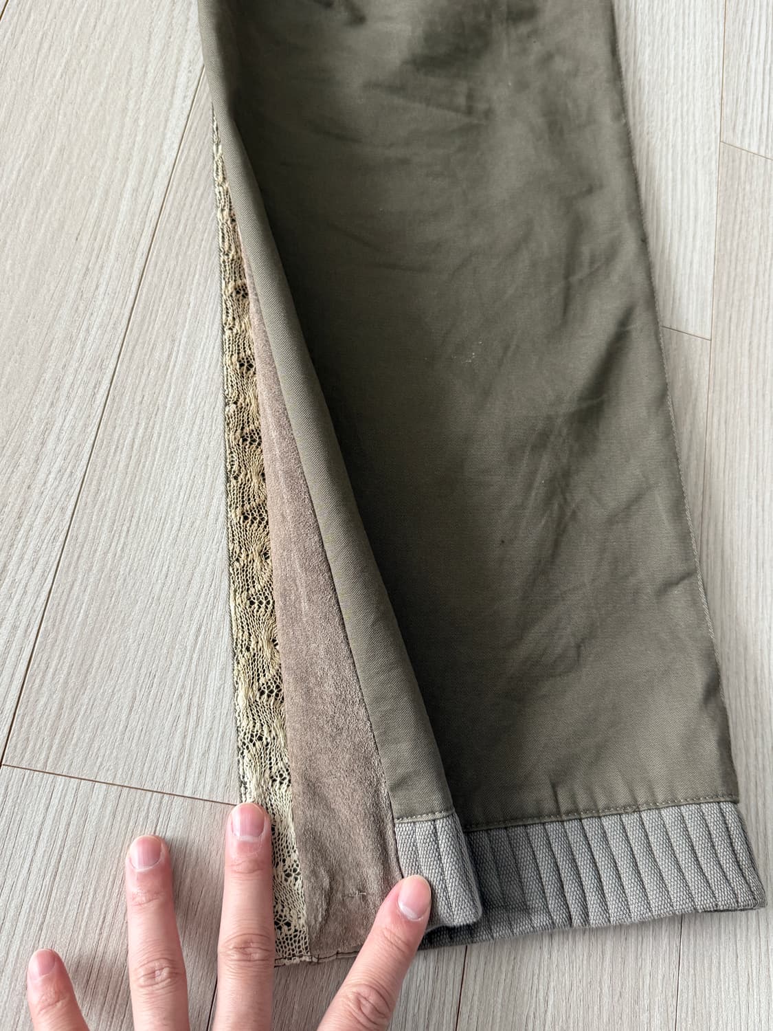 xlim ep3 브라운 트라우저 3사이즈 상품이미지4