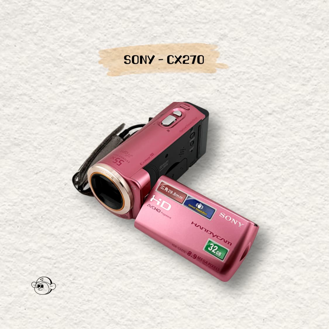 [💖Vlog] 소니 SONY HDR-CX270 비디오 캠코더 상품이미지1