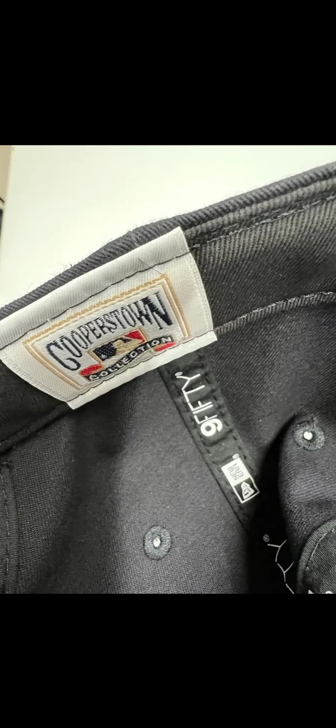 뉴에라 MLB 쿠퍼스타운 뉴욕 양키스 레트로 크라운 스트랩백 네이비 상품이미지7