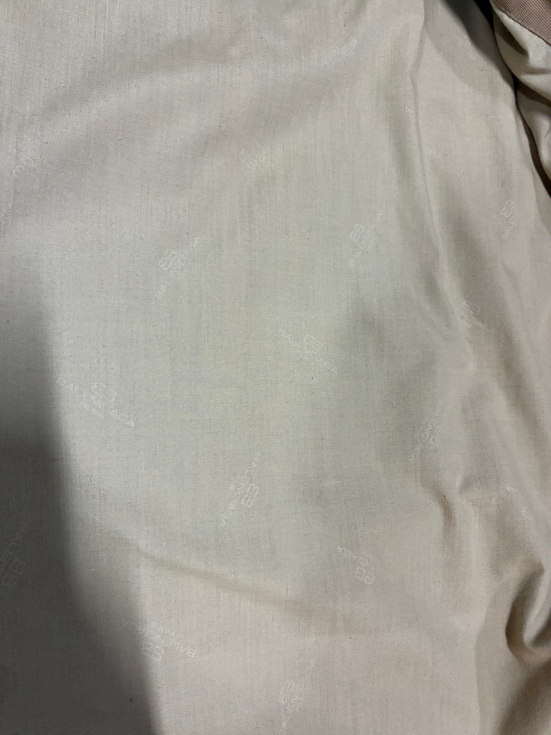 100) 발렌시아가 국내 라이센스 블루종 자켓 베이지 상품이미지10