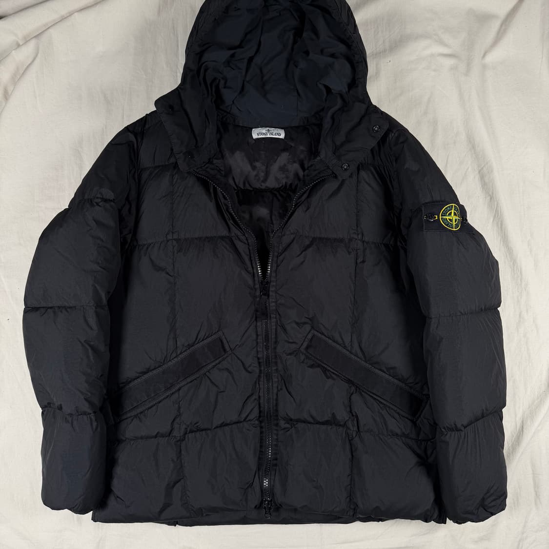 스톤아일랜드 가먼트 다이드 패딩 점퍼 자켓 상품이미지1