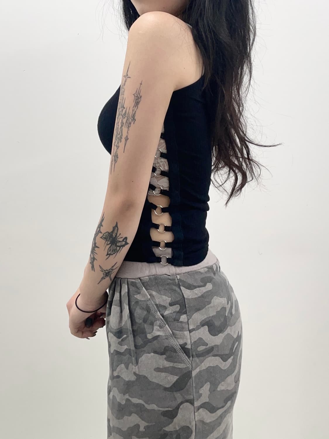 Black Buckle Point Sleeveless 상품이미지2