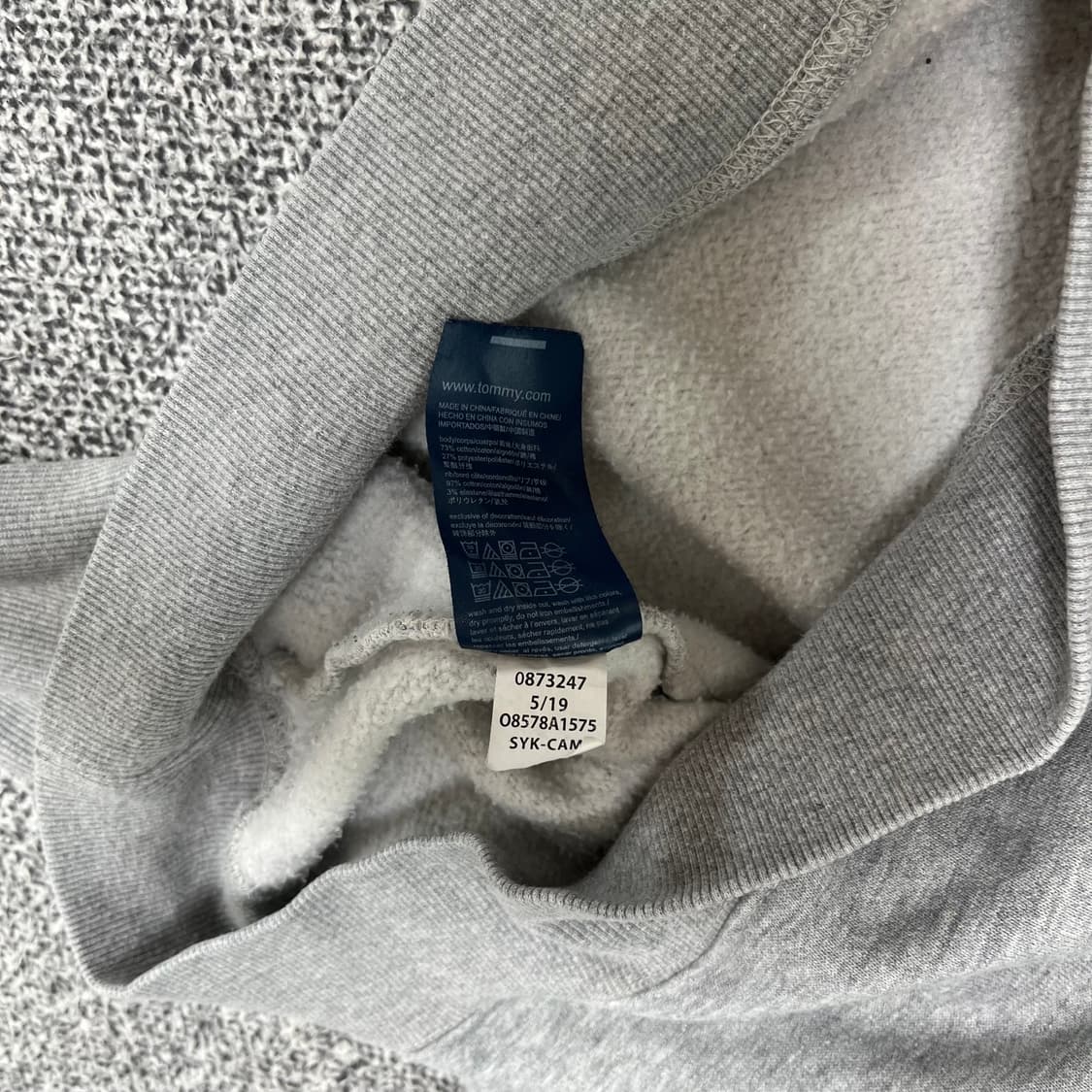 <타미힐피거 로고 맨투맨> No.1388 상품이미지9