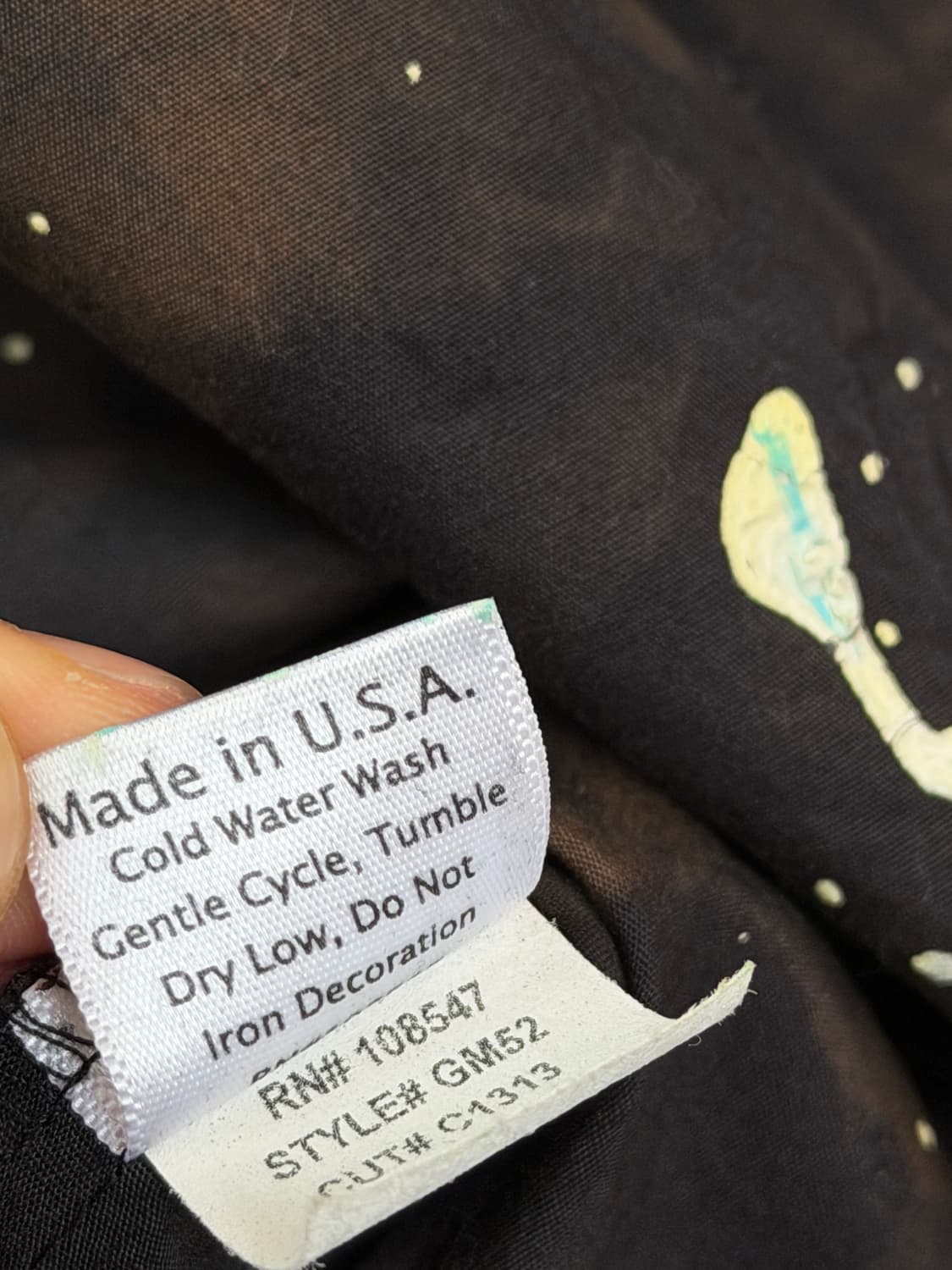 Grail USA 빈티지 다이 펄 스냅 셔츠 S 상품이미지7