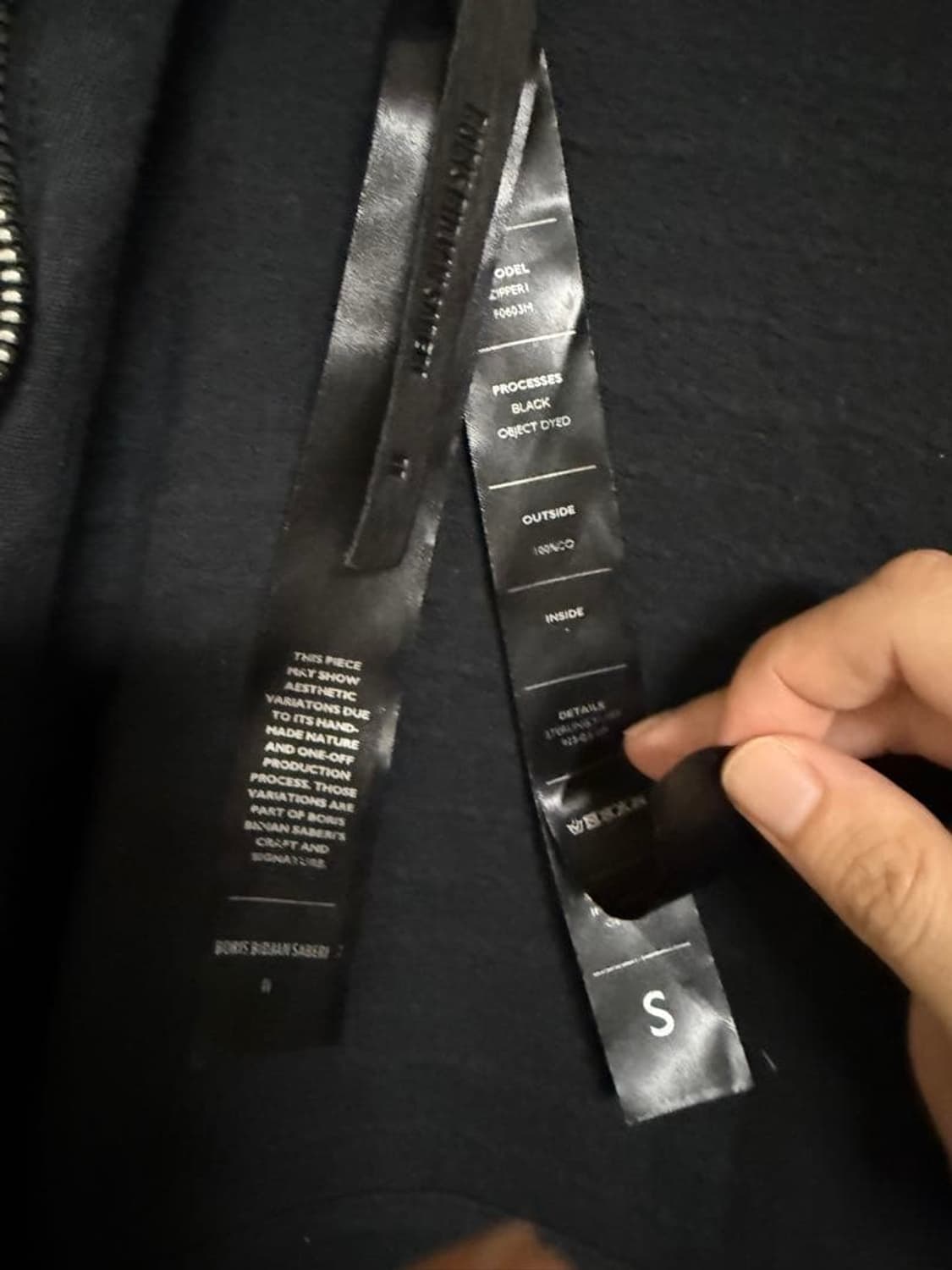 BORIS BIDJAN SABERI ZIPPER-1 상품이미지6