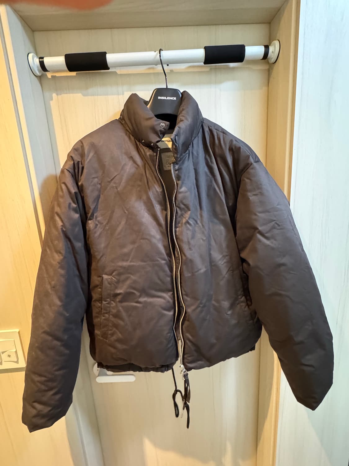 [M] 인사일런스 BEL&CO 구스 다운 자켓 브라운 상품이미지8