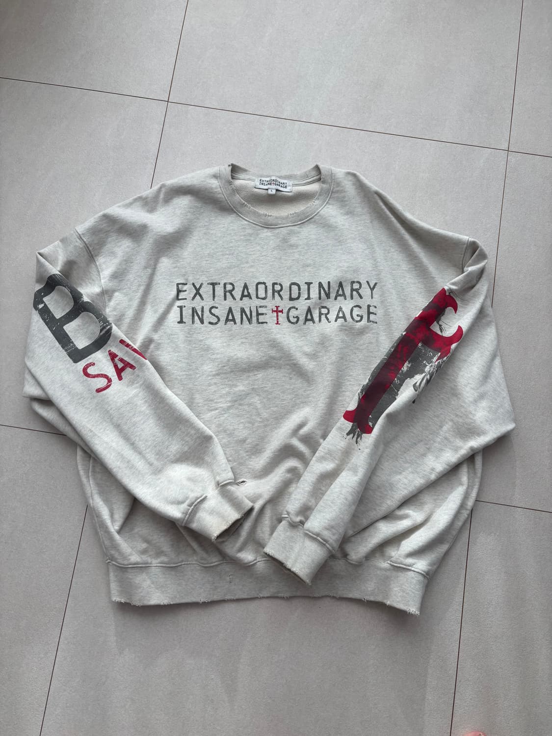 [L] 인세인개러지 엑스트라오디너리 맨투맨 상품이미지1