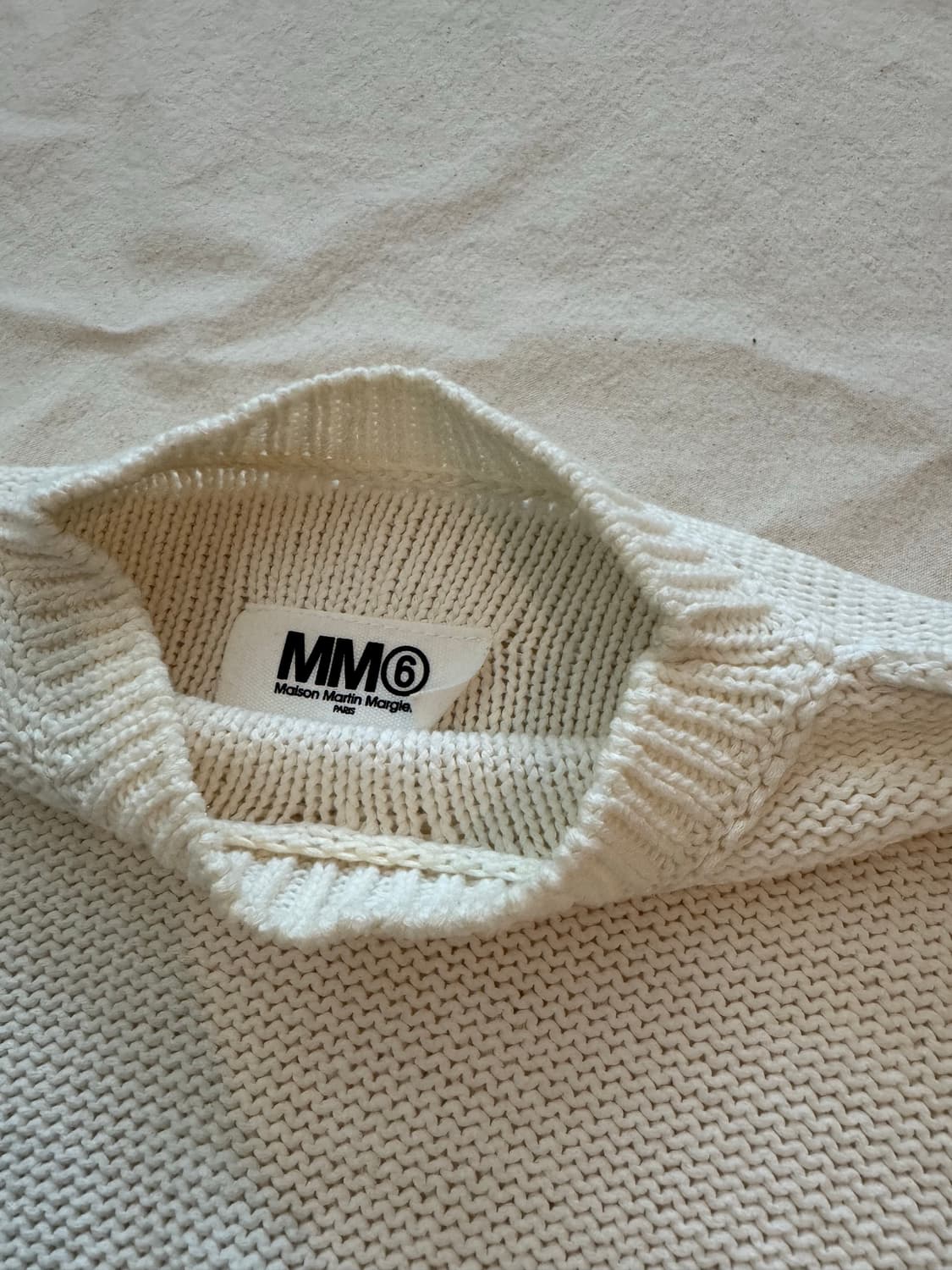 MM6 메종 마르지엘라 여름 코튼니트 M사이즈 상품이미지6