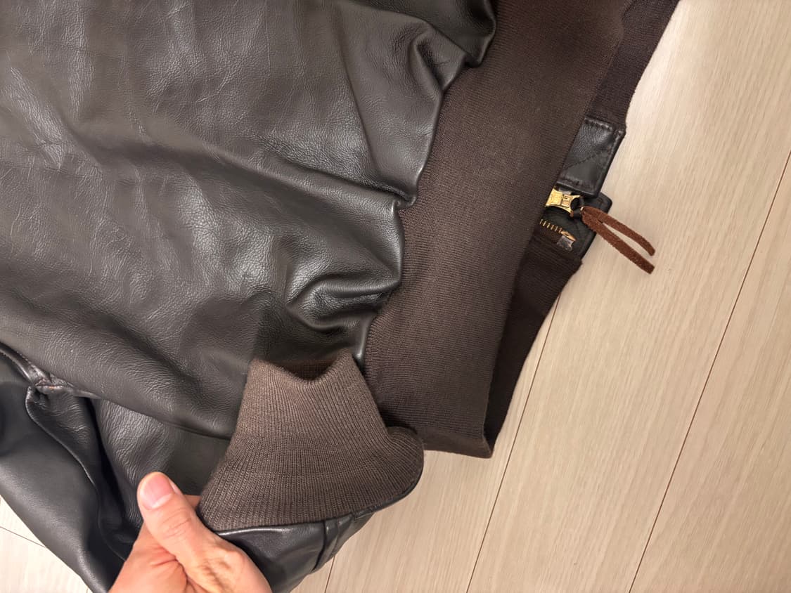 (36size) 콕핏 a-2 홀스하이드 가죽자켓 상품이미지3