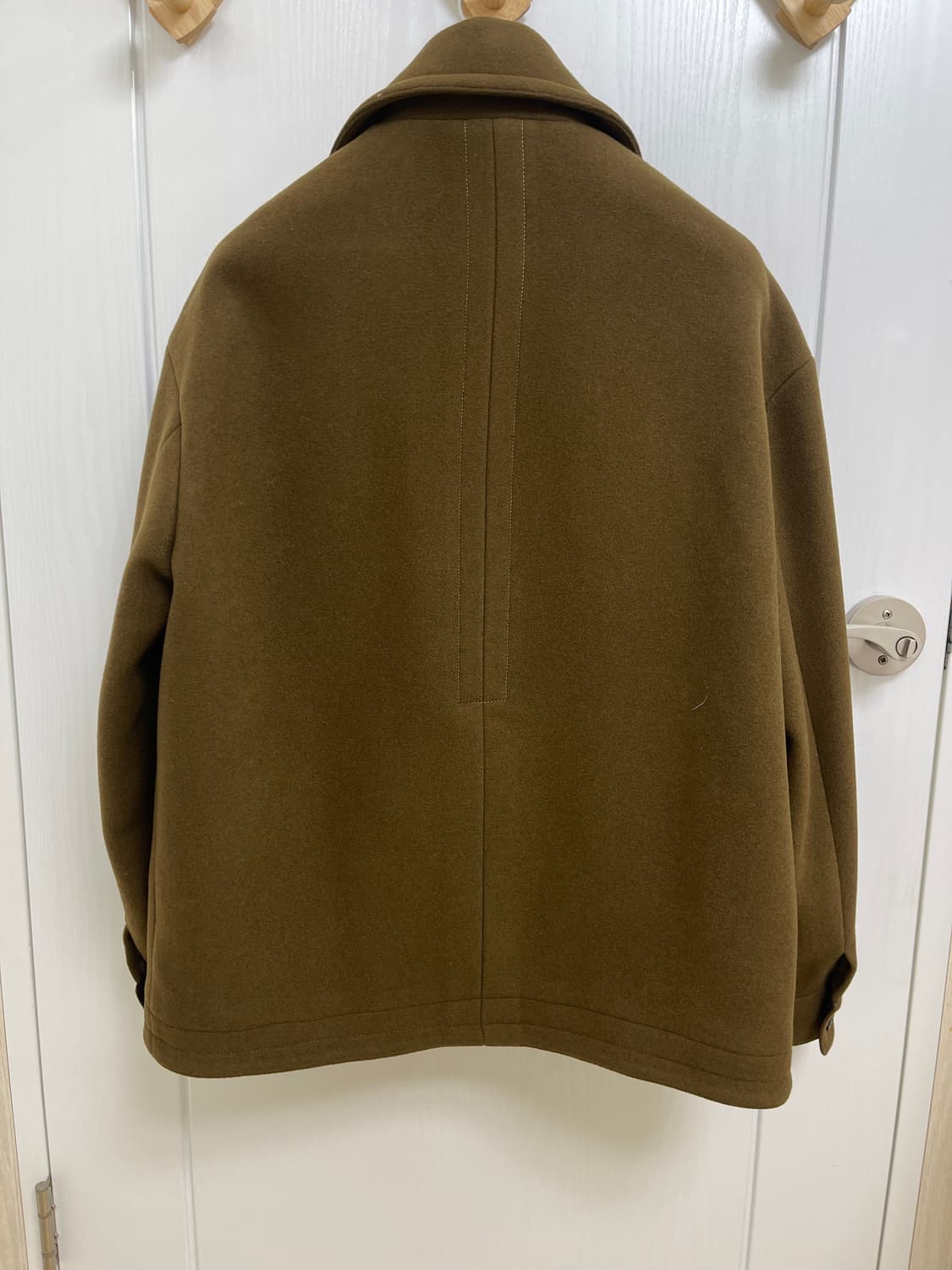 타임옴므 남성 숏 핸드메이드 코트 상품이미지2