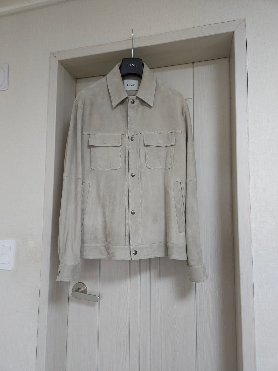 타임옴므 25SS 고트 스웨이드 트러커 자켓 상품이미지7