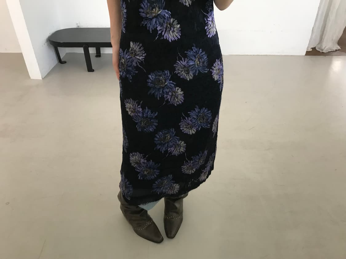 vintage pattern one-piece 상품이미지4