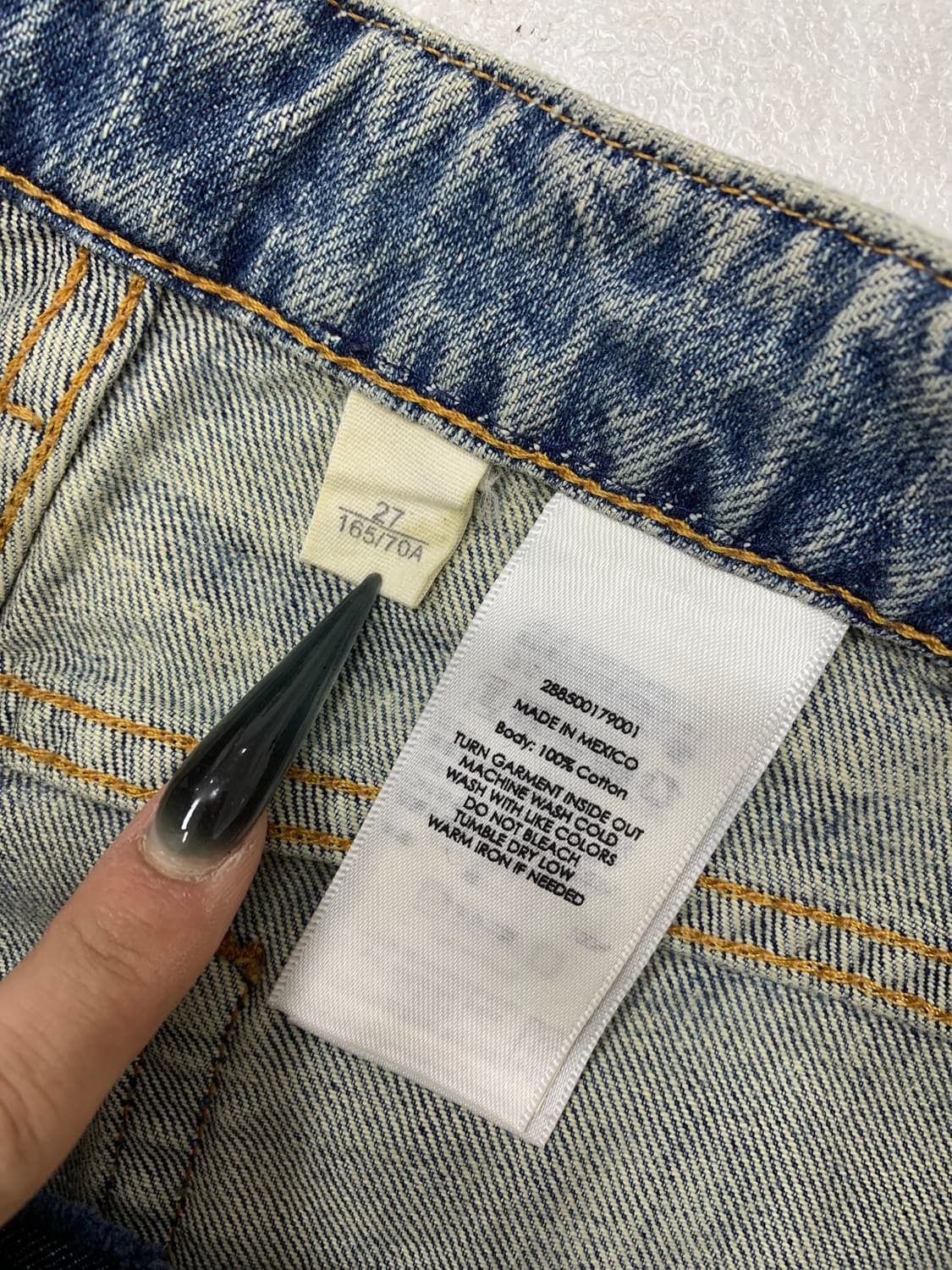 데님앤서플라이 그런지 데님 팬츠 #378 상품이미지4