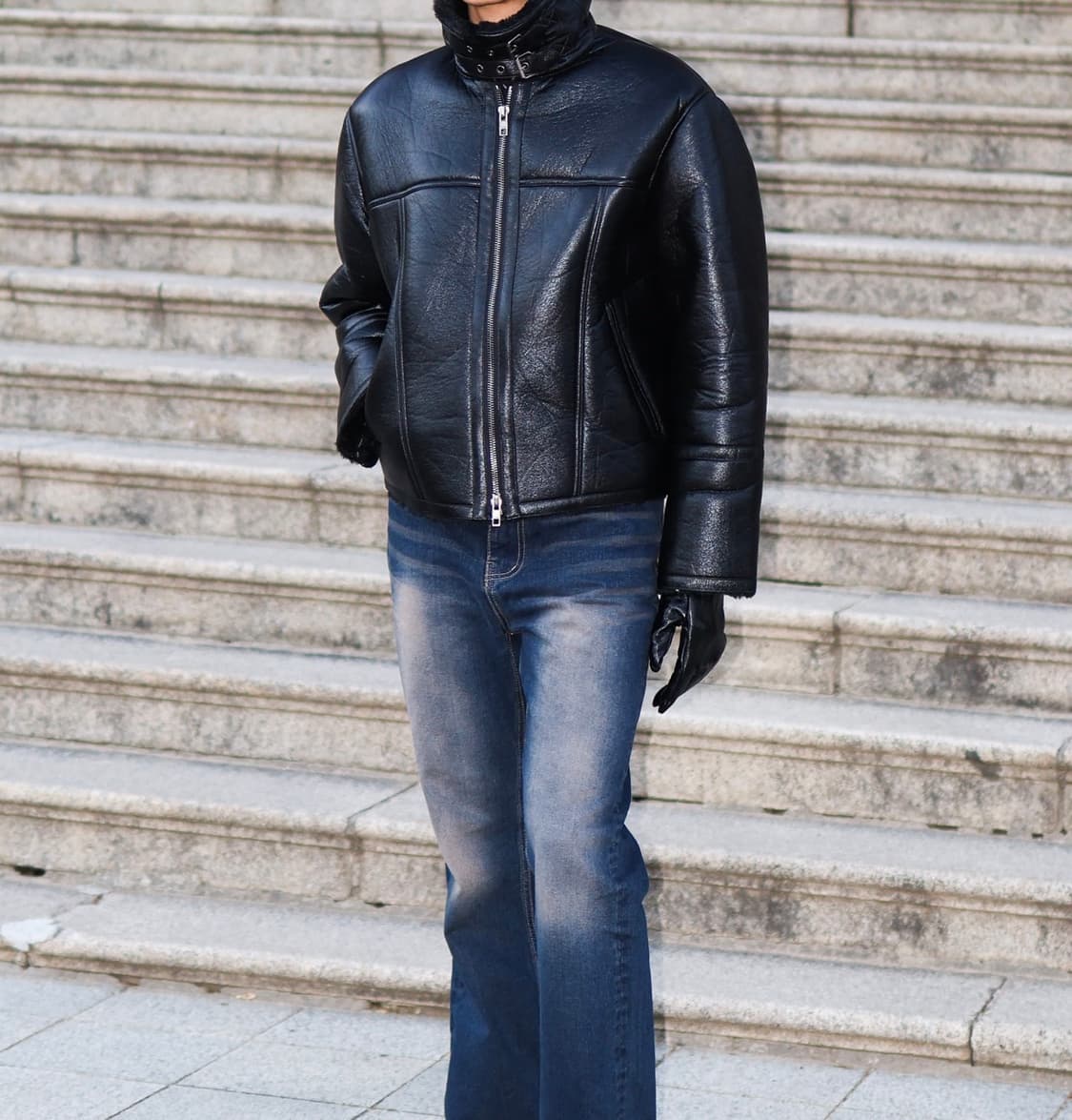 리키 Cropped Mustang Jacket M 상품이미지2