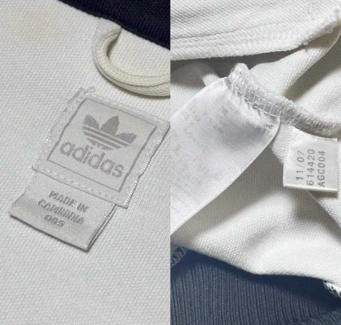 아디다스 베켄바우어 화이트 흰검 져지 상품이미지4