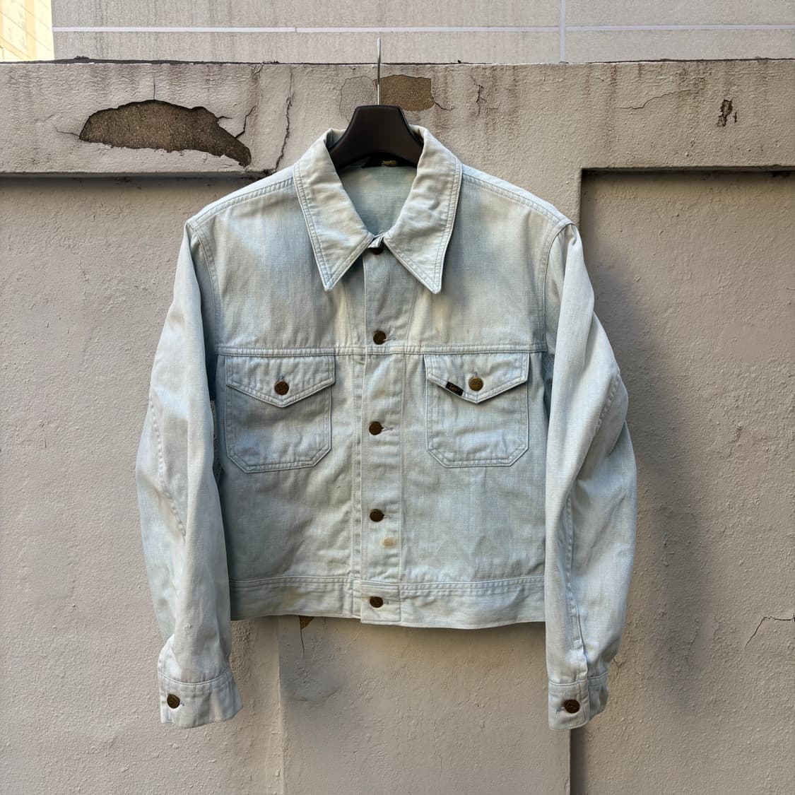 70‘s Lee 몰스킨 트러커자켓 made in u.s.a 상품이미지1