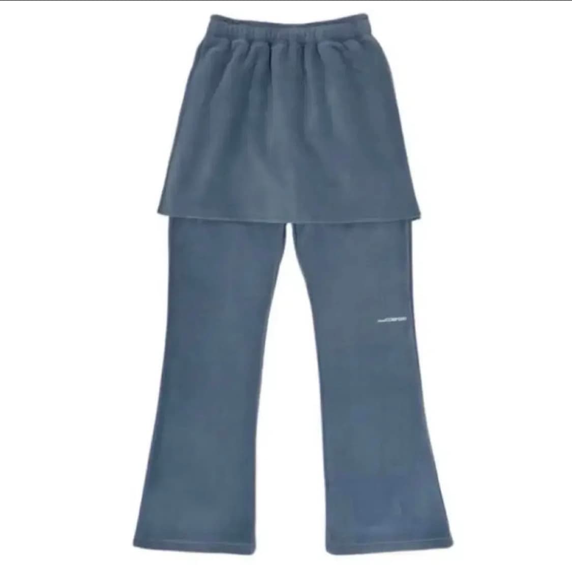 지초이컴포트 24-006 레이어드 팬츠 쿨그레이 상품이미지1