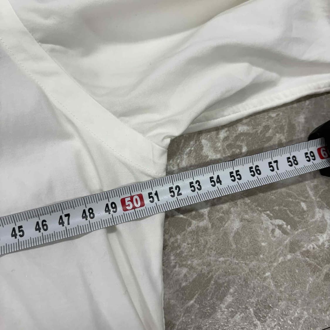 최신형 폴로 랄프로렌 큐알택 포플린 맨즈라인 화이트 셔츠(S) 상품이미지5