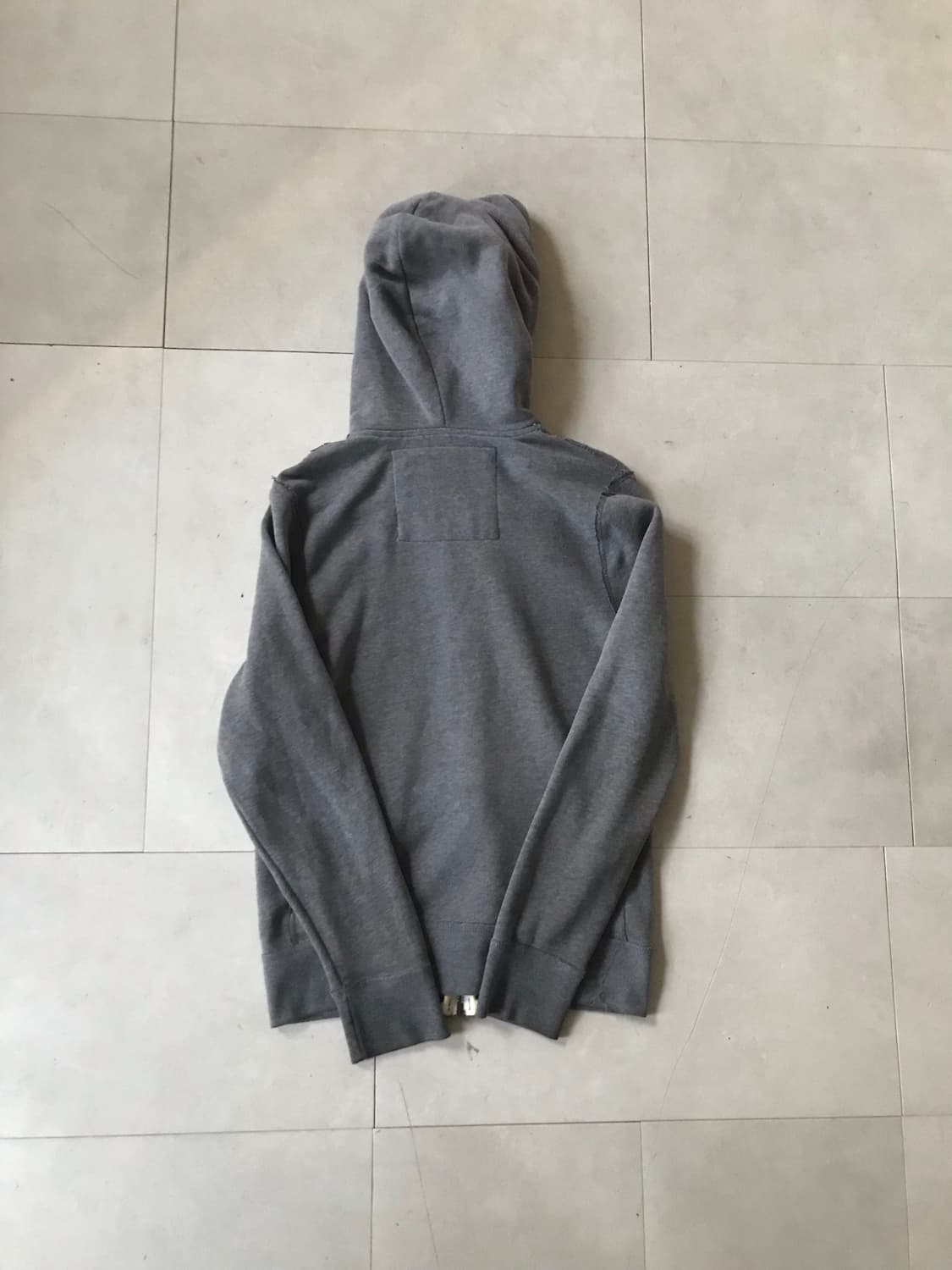 아베크롬비 그레이 오버핏 후드집업 상품이미지8