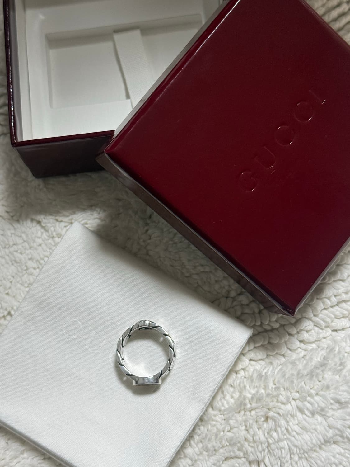 구찌반지 14호 (새상품) 상품이미지5