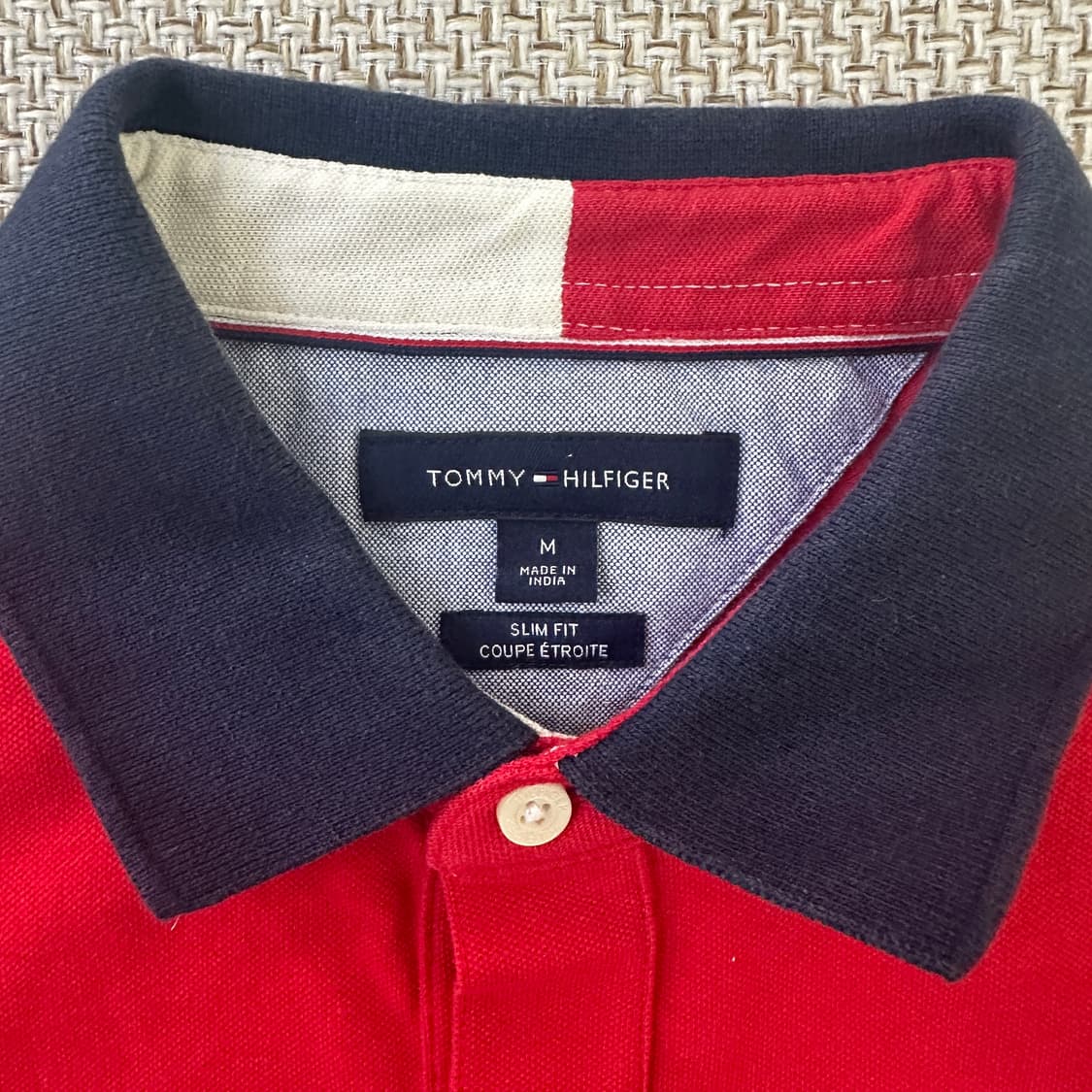 M 타미힐피거 스트라이프 카라 반팔티 0416D 상품이미지2