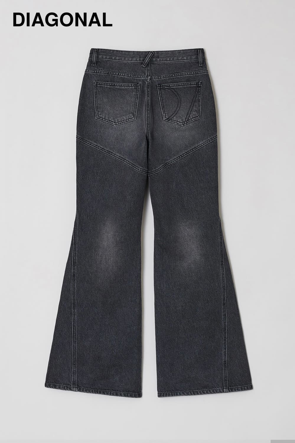 DIAGONAL BOOTS CUT DENIM PANTS M 상품이미지5