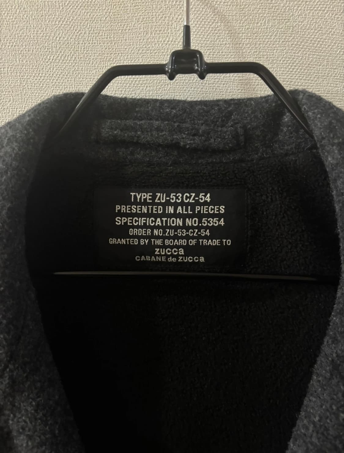 주카 차콜 라이더 자켓 상품이미지2