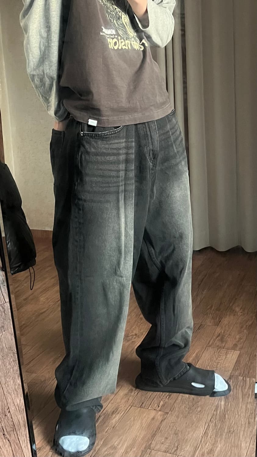 래리클락 빈티지 워시드 데님 L 상품이미지6