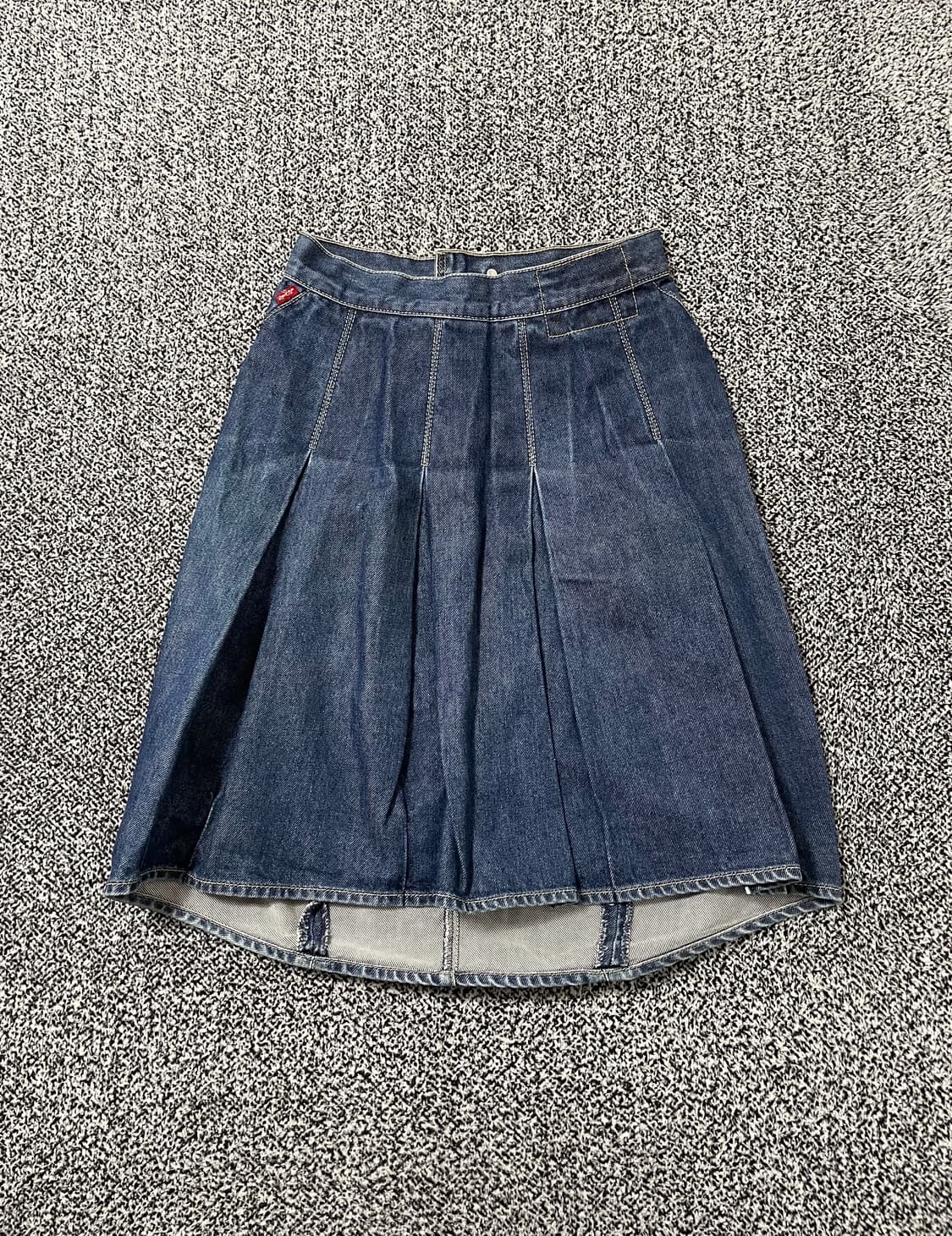 빈티지9. 리바이스 엔지니어드 진 데님 미디 스커트 청치마 상품이미지2