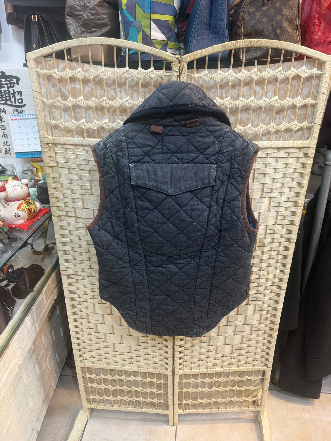 95 정품 비비안웨스트우드+Lee 데님퀄팅조끼 팝니다 상품이미지9