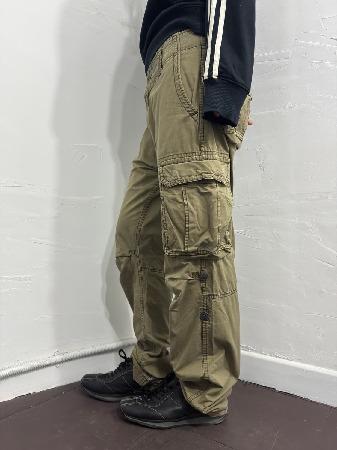 purple&yellow cargo pants 상품이미지5