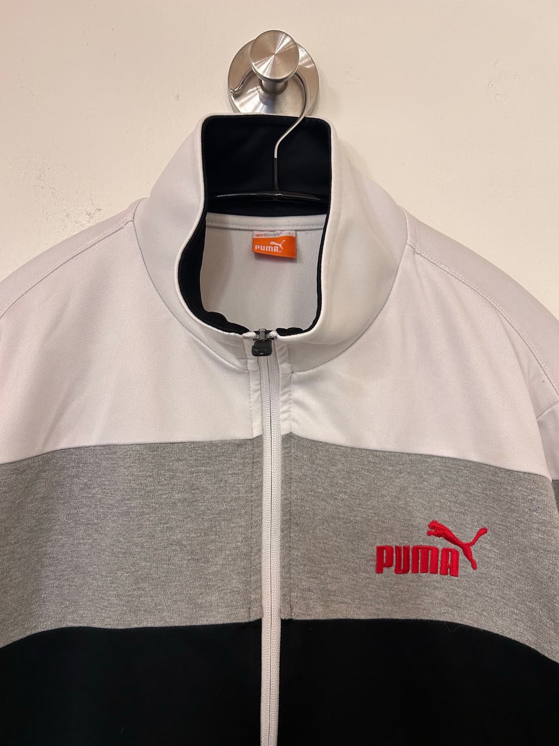 푸마 컬러 블록 트랙 자켓 L  상품이미지2