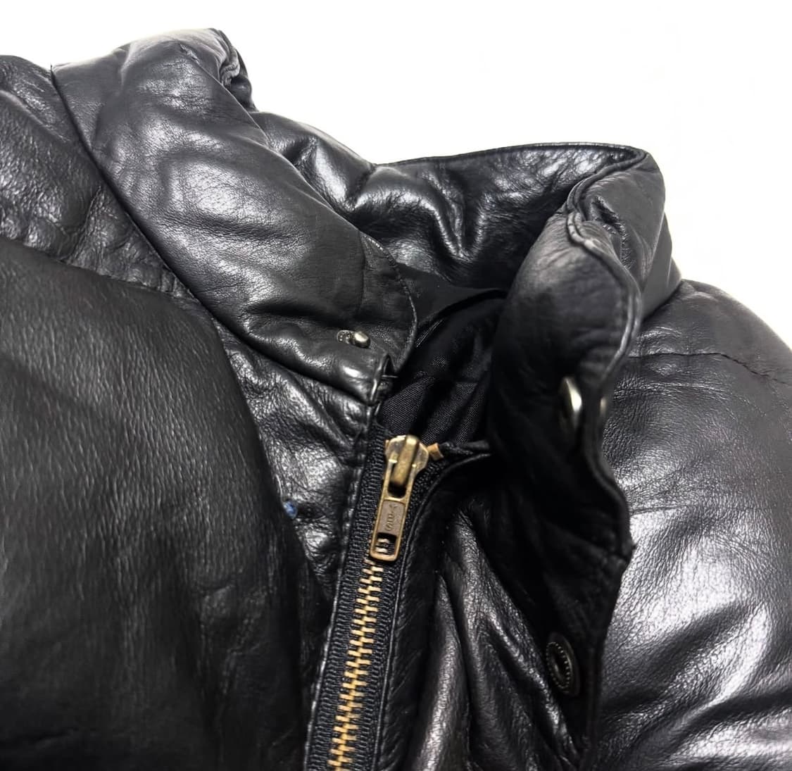 테테 옴므 - 레더 패딩 코트 상품이미지3