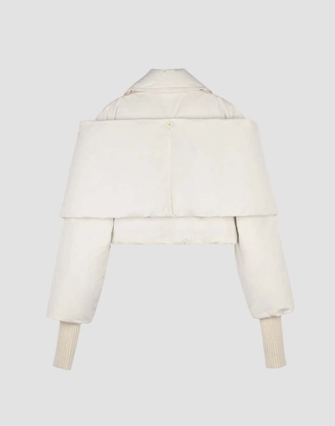 렉토 SHAWL DETAIL CROP DOWN JUMPER / S (1회 상품이미지2