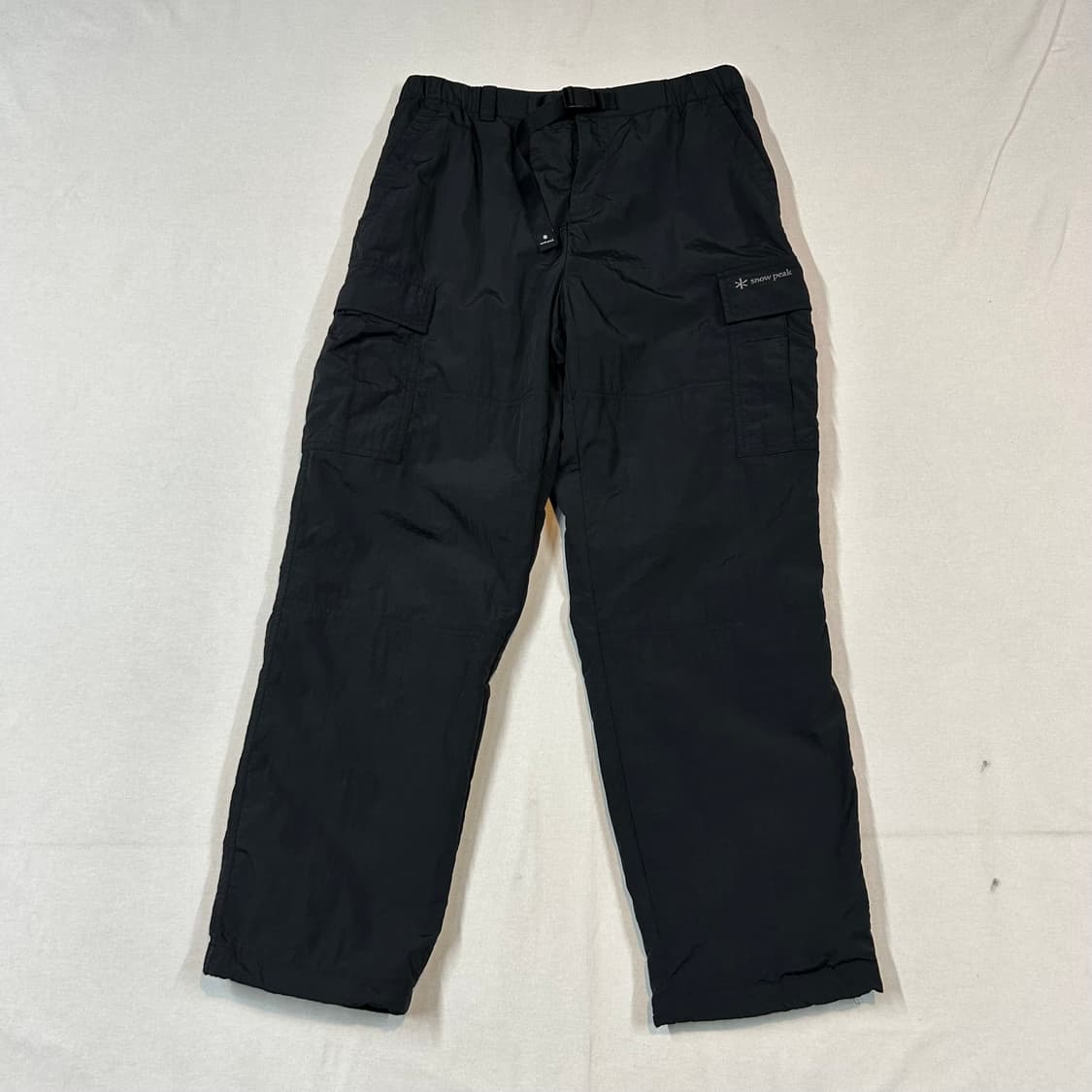 M) 스노우피크 나일론 블랙 카고 팬츠 상품이미지1