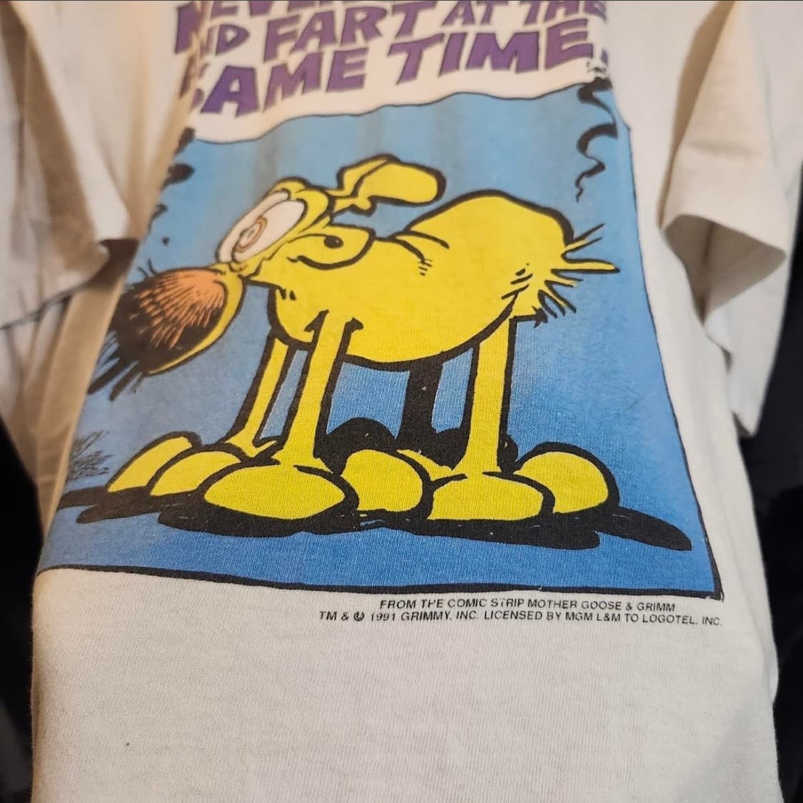 90s mother goose and grimm 카툰 티셔츠 상품이미지2