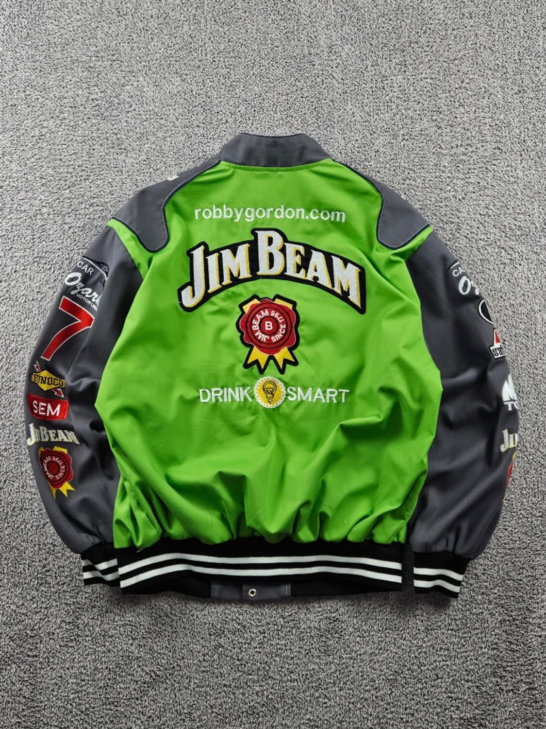 JH 리메이크 나스카 짐빔 레이싱 자켓 ( L ) / 11223 상품이미지5