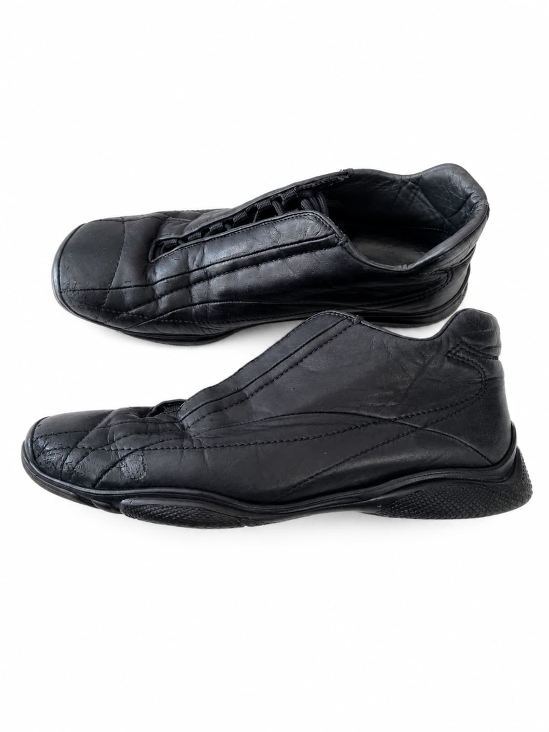 Prada sports leather sneakers UK7 상품이미지2