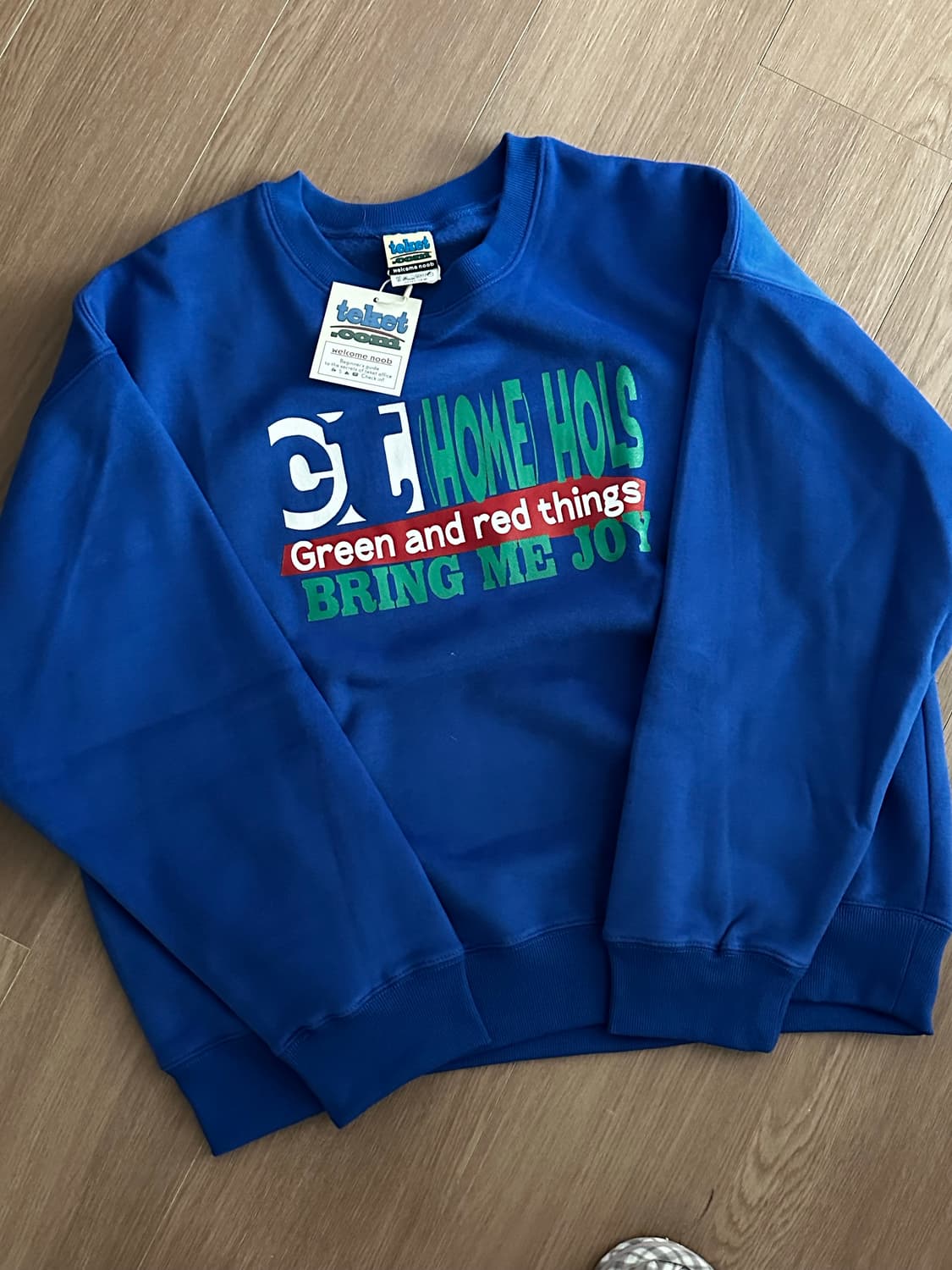 테켓 맨투맨 상품이미지1