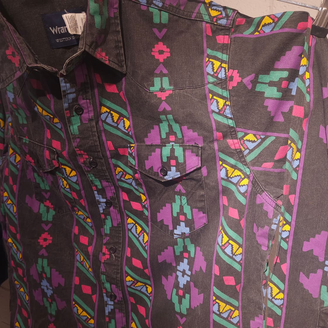 90s 랭글러 웨스턴 셔츠 상품이미지4