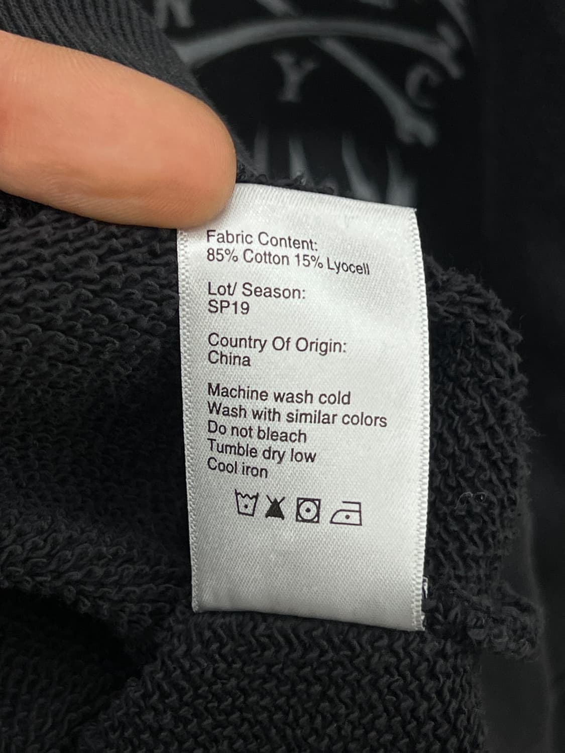 R13 알써틴 오버사이즈 스컬 볼트 후드티셔츠 상품이미지7